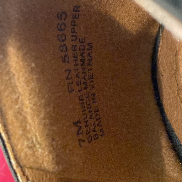 Black Lace Up Loafer - Picture 7 of 7